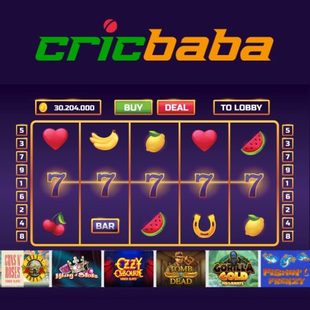 Online Slots at Cricbaba Casino